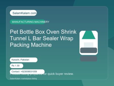 Pet Bottle Box Oven Shrink