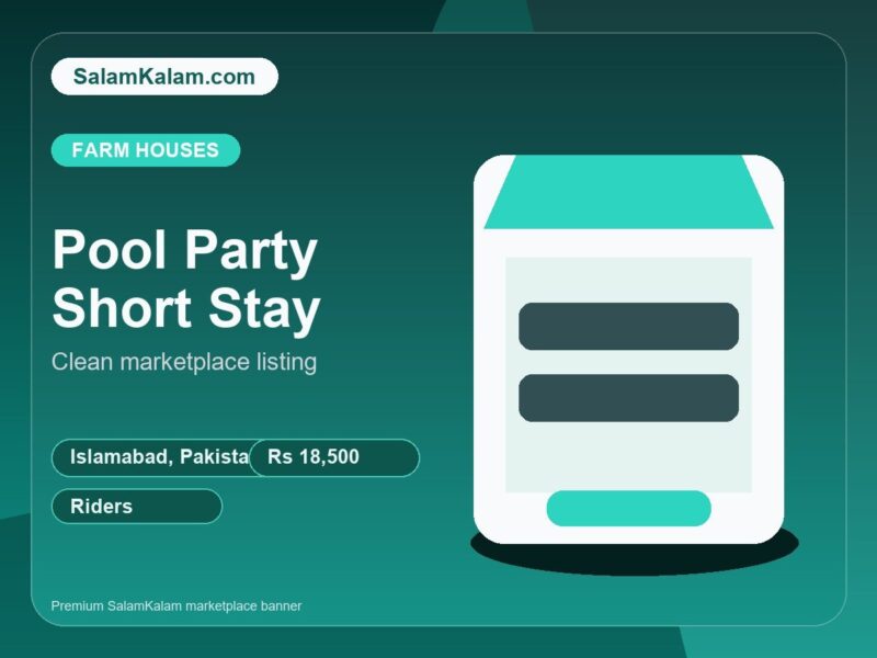 Pool Party with Short Stay