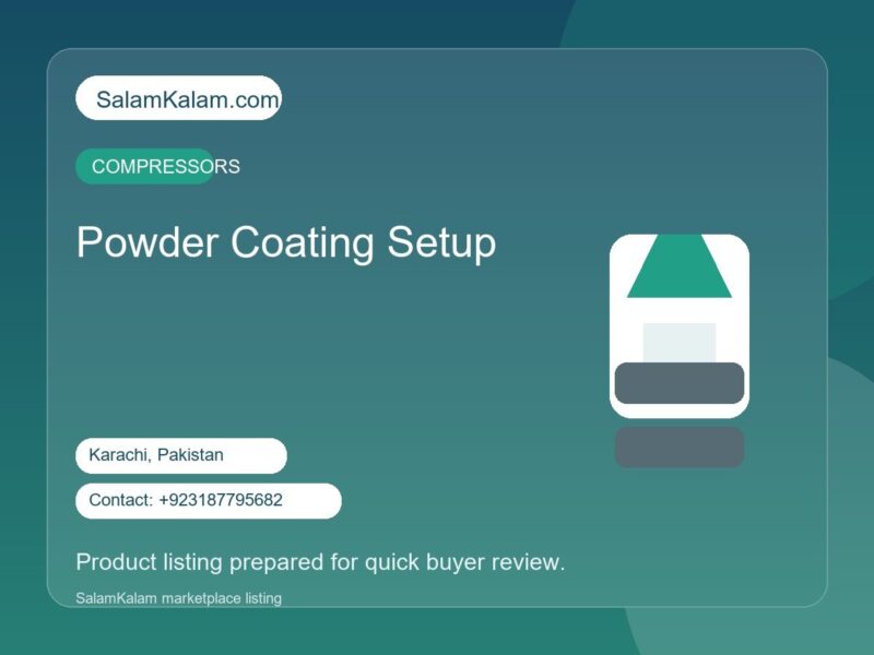 Powder Coating Setup