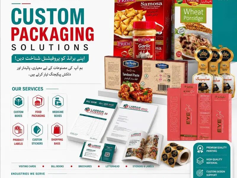 Printing Services, Boxes,