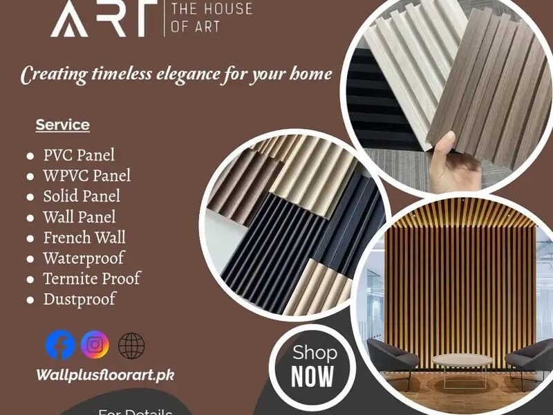 PVC Wall Panels - WPC Fluted