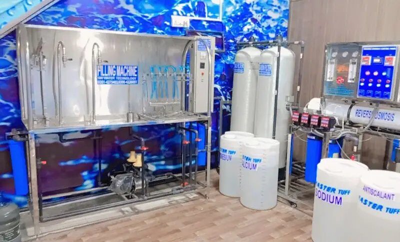Ro Minerals Water Plant -