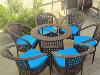 Round Dining Table Set -