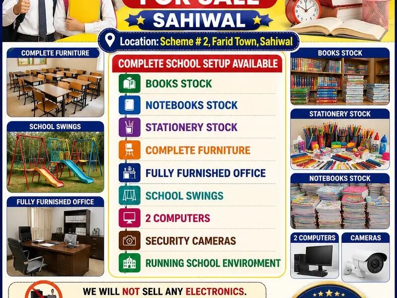 Running School for Sale - in