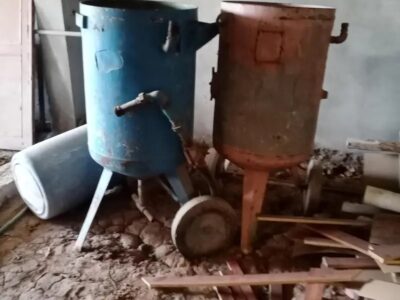 Sandblasting and Painting