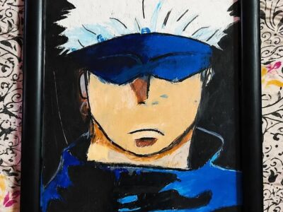 Satoru Gojo Anime Drawing