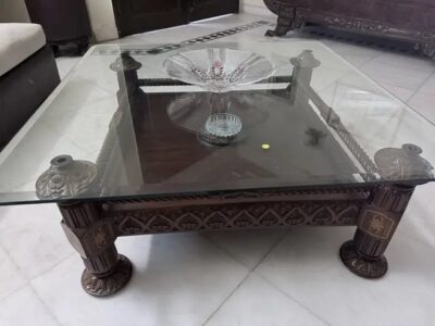 Sheesham Carved Sofa 7 -