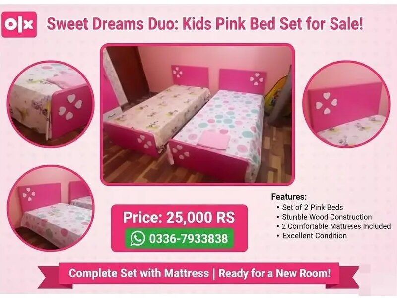 Single Kids Bed - Kids