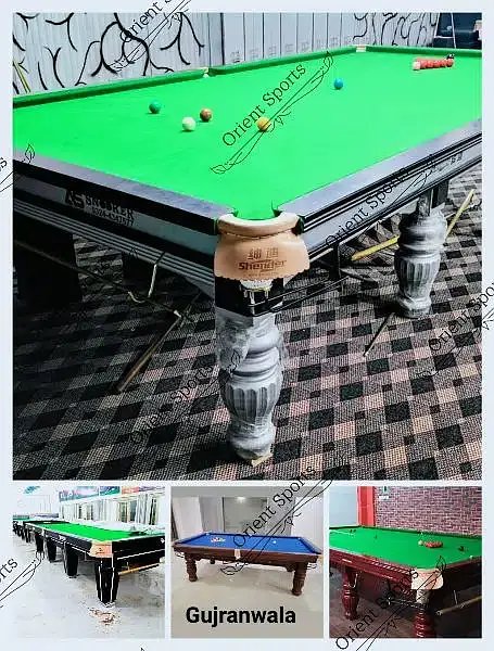 Snooker TableTable Tennis