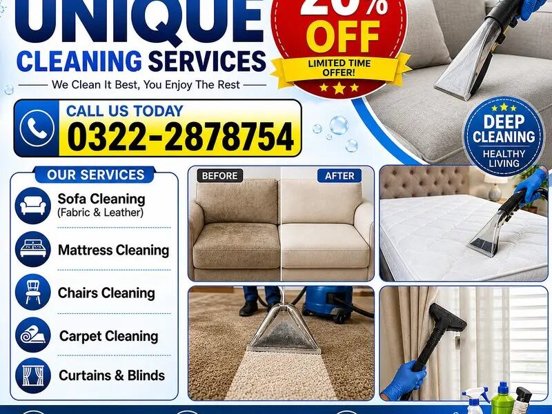 Sofa Cleaning Services -