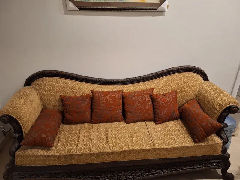 Sofa - Wooden Sofa - Luxury