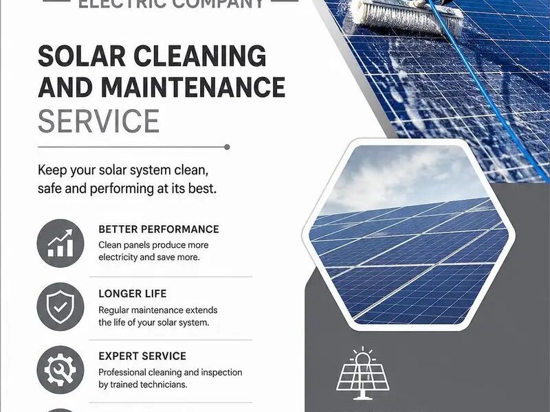 Solar Cleaning and