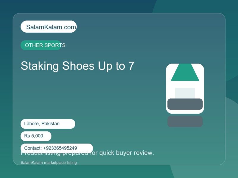 Staking Shoes Up to 7
