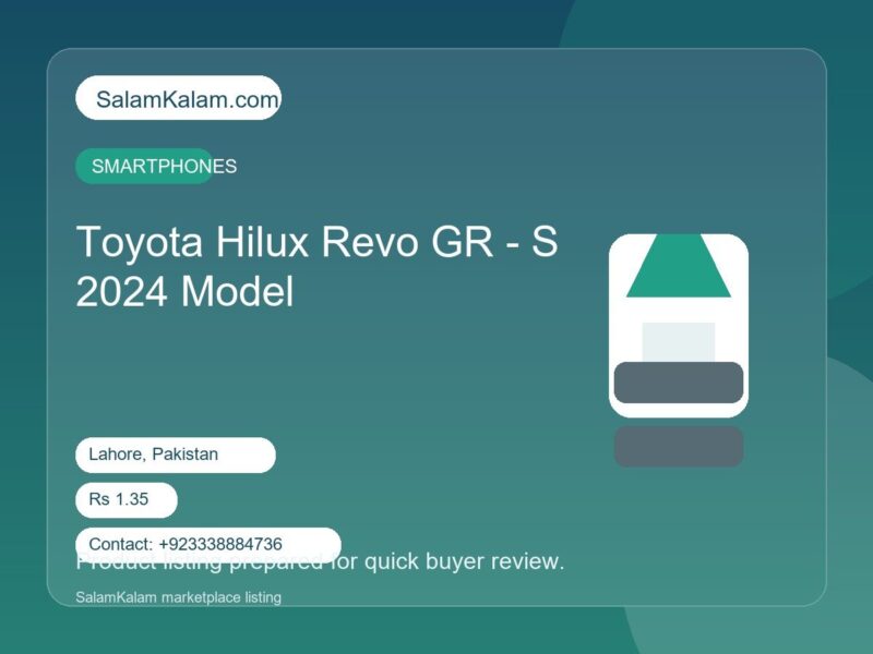 Toyota Hilux Revo GR - S