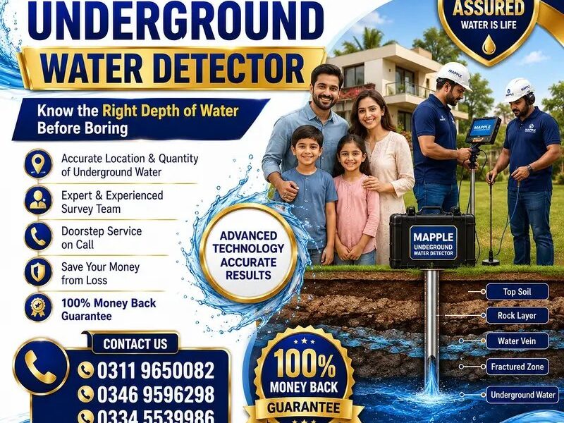 Underground Water Detector,