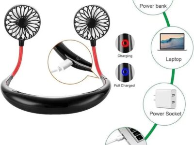 USB Rechargeable Black Neck