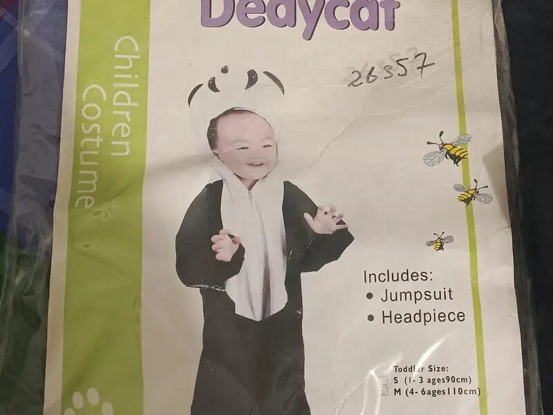 Velvet Panda Costume for Kids