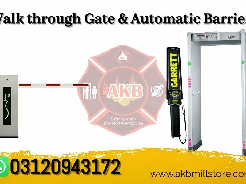 Walk Trough Gate - Automatic