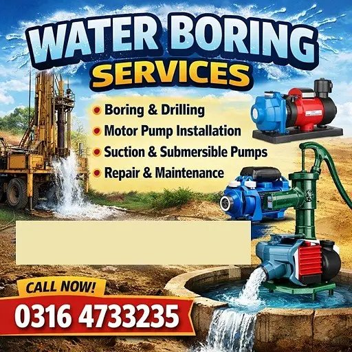 Water Boring Service -