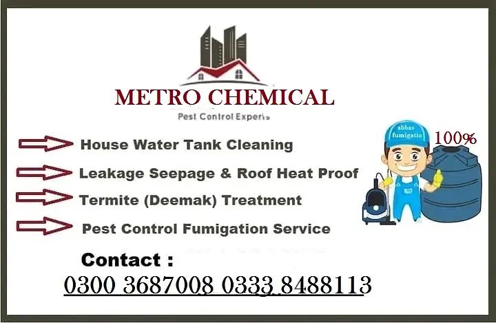 Water Tank Cleaning
