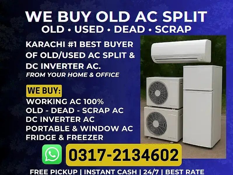 We Buy Old & Dead ACs (Split