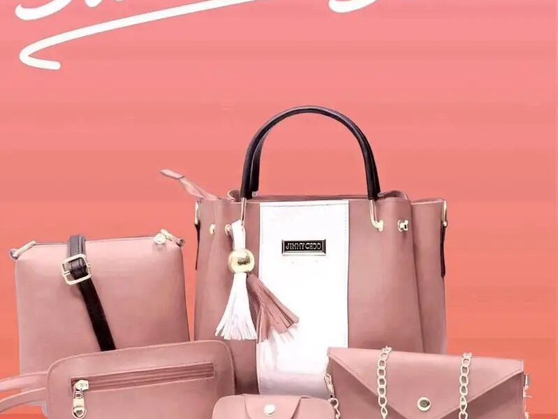Women's Rexine Handbag Set 5