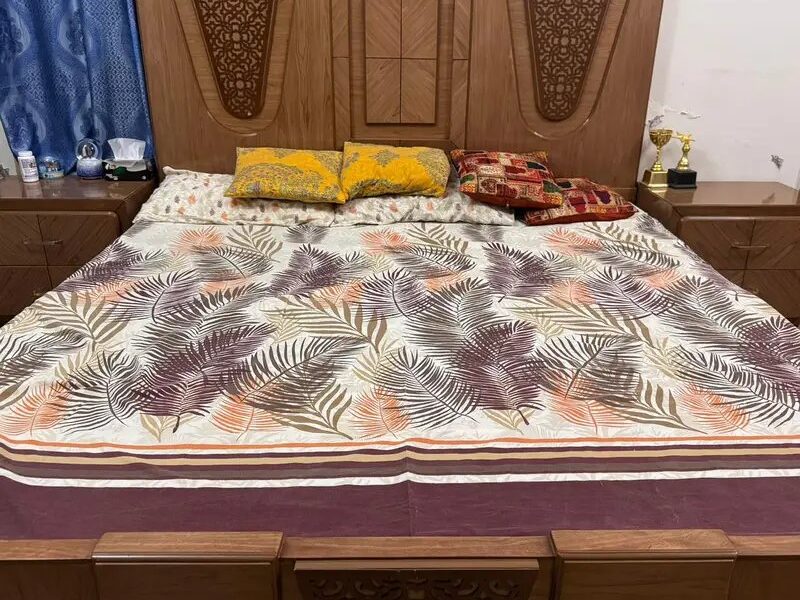 Wooden Bed Set - Bed Set -