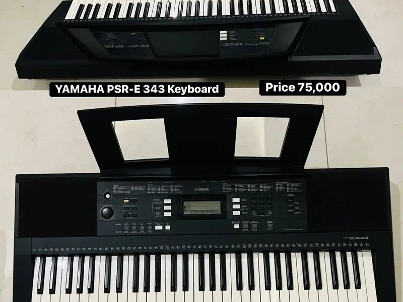 Yamaha E - 343 Keyboard -