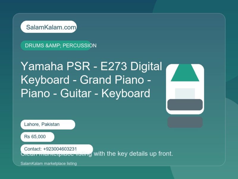 Yamaha PSR - E273 Digital