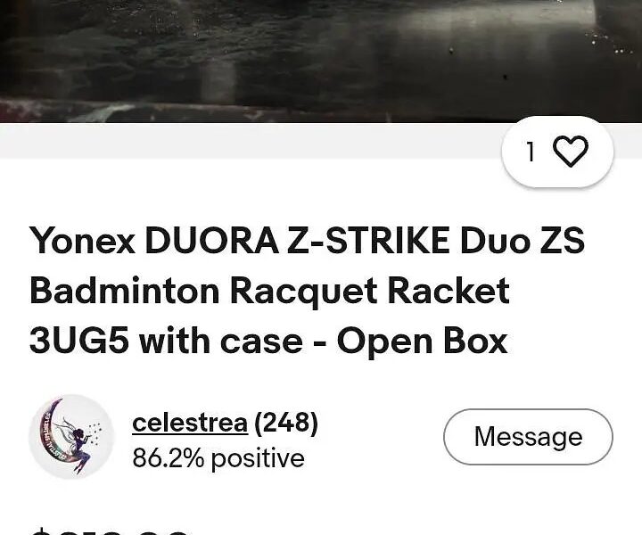 Yonex Duora Z Strike Made in